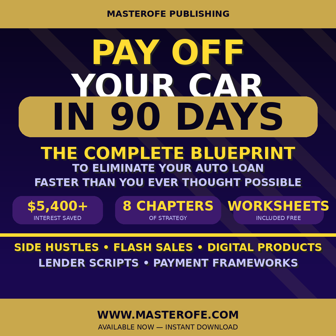 PAY OFF YOUR CAR IN 90 DAYS