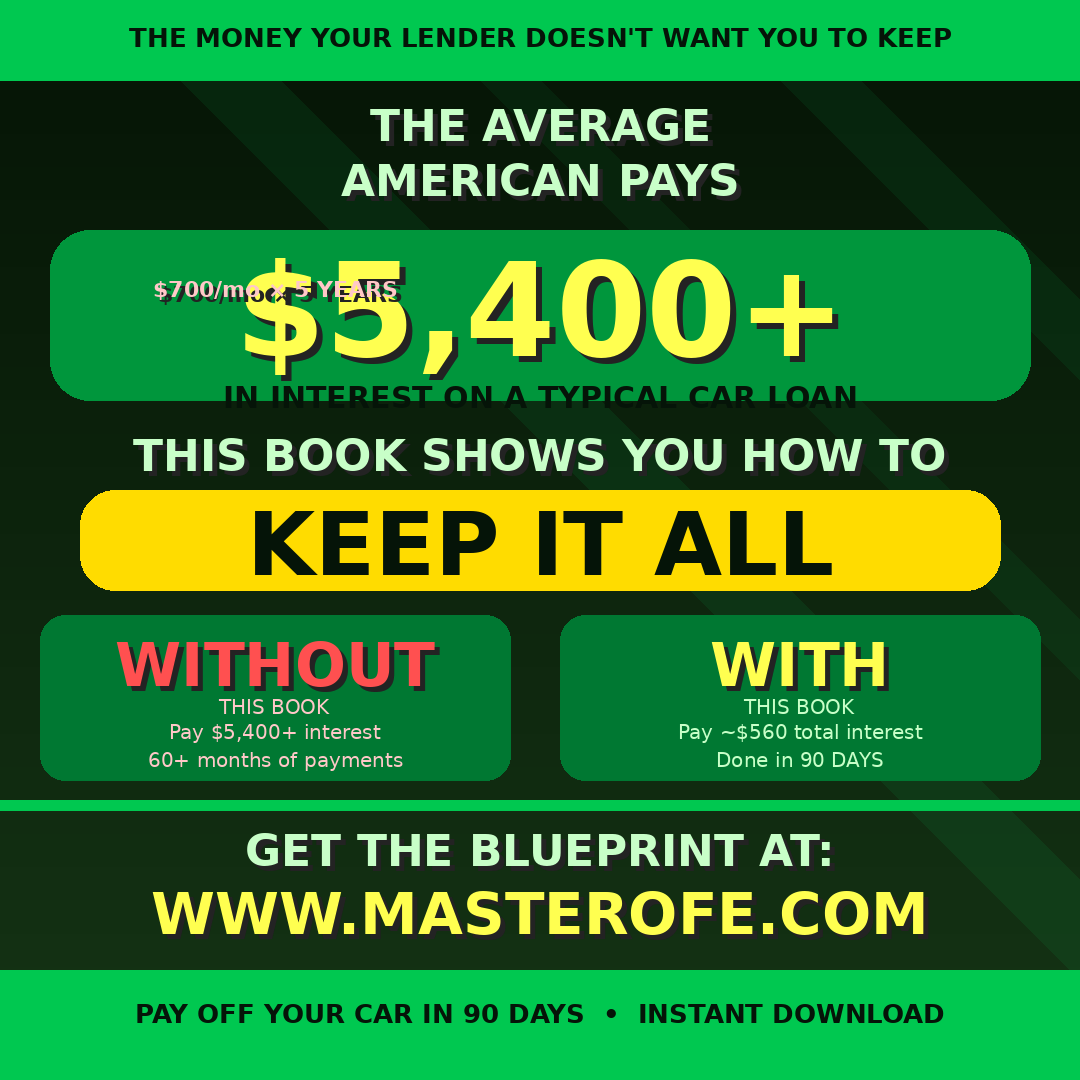 PAY OFF YOUR CAR IN 90 DAYS