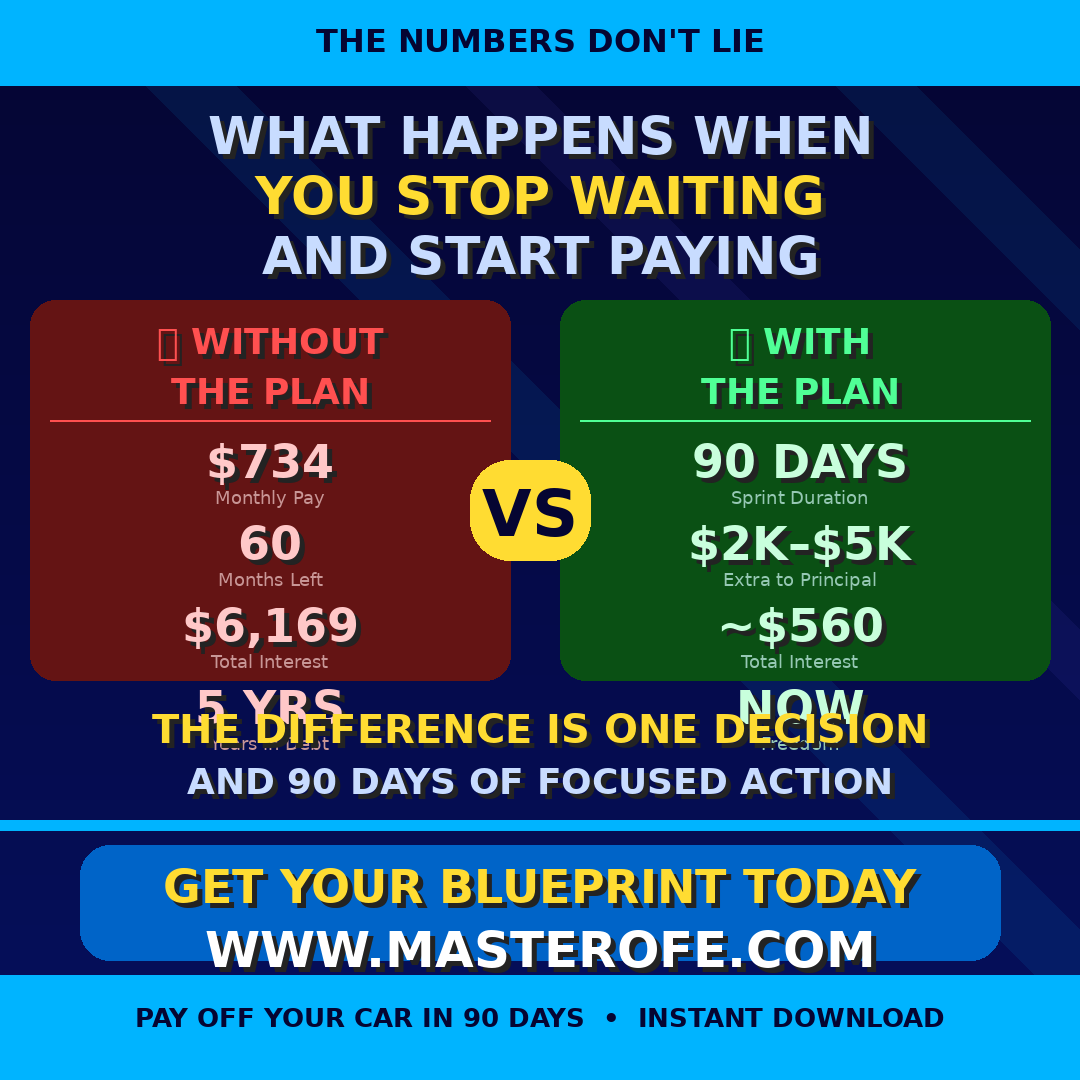 PAY OFF YOUR CAR IN 90 DAYS