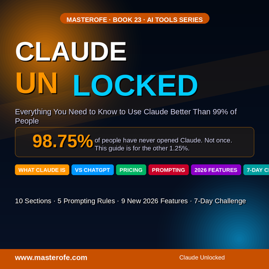 Claude – The Beginner’s Guide | Learn AI Prompting, Productivity & Smart Usage