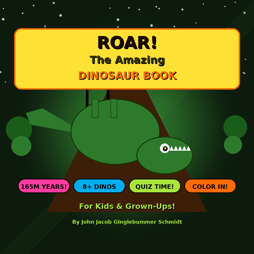 ROAR THE AMAZING DINOSAUR BOOK