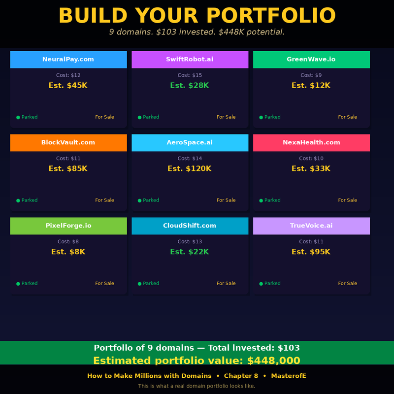 Domain Millions: The Ultimate Guide to Building Wealth with Domain Investing