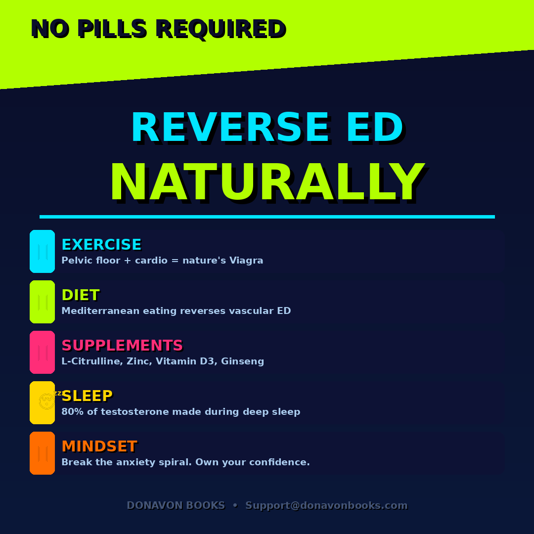 Ending ED Forever The Complete Guide to Improving Confidence, Wellness, and Performance