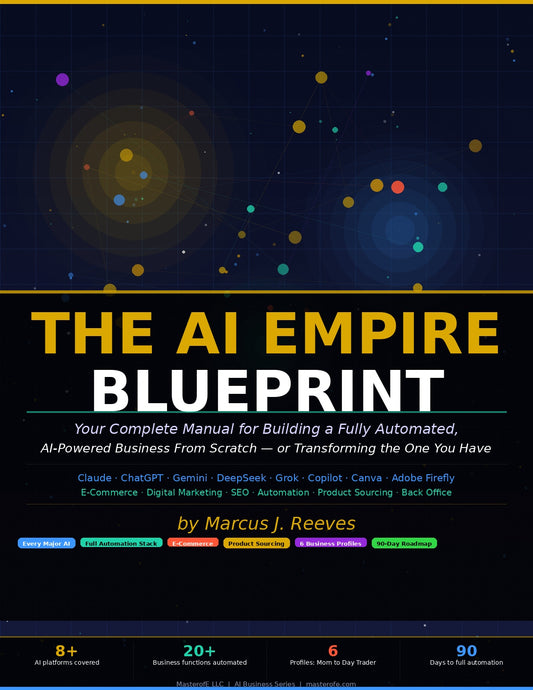 The AI Empire Blueprint – Build, Automate & Scale a 6-Figure AI Business | Marcus J. Reeves