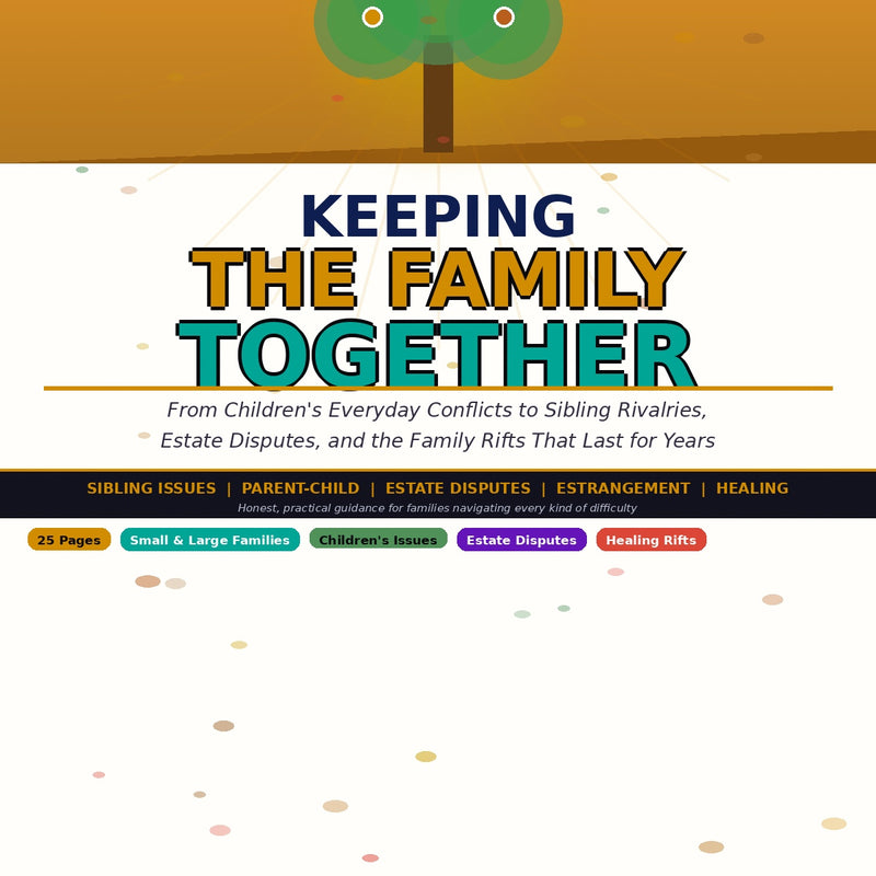 Keeping Family Together – A Guide to Strong Relationships, Communication & Lasting Bonds