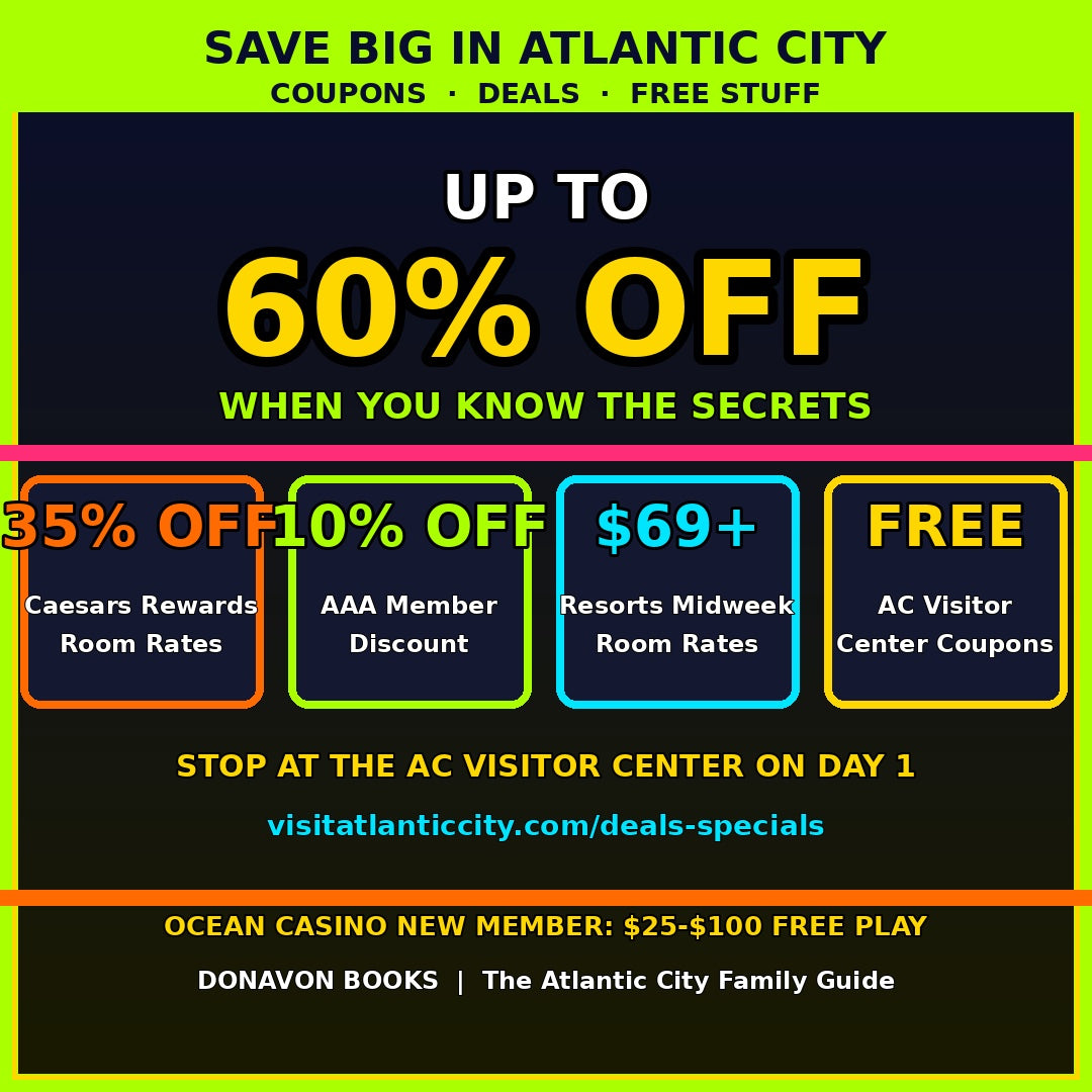 Atlantic City Family Guide: The Ultimate Travel Handbook for Family Fun