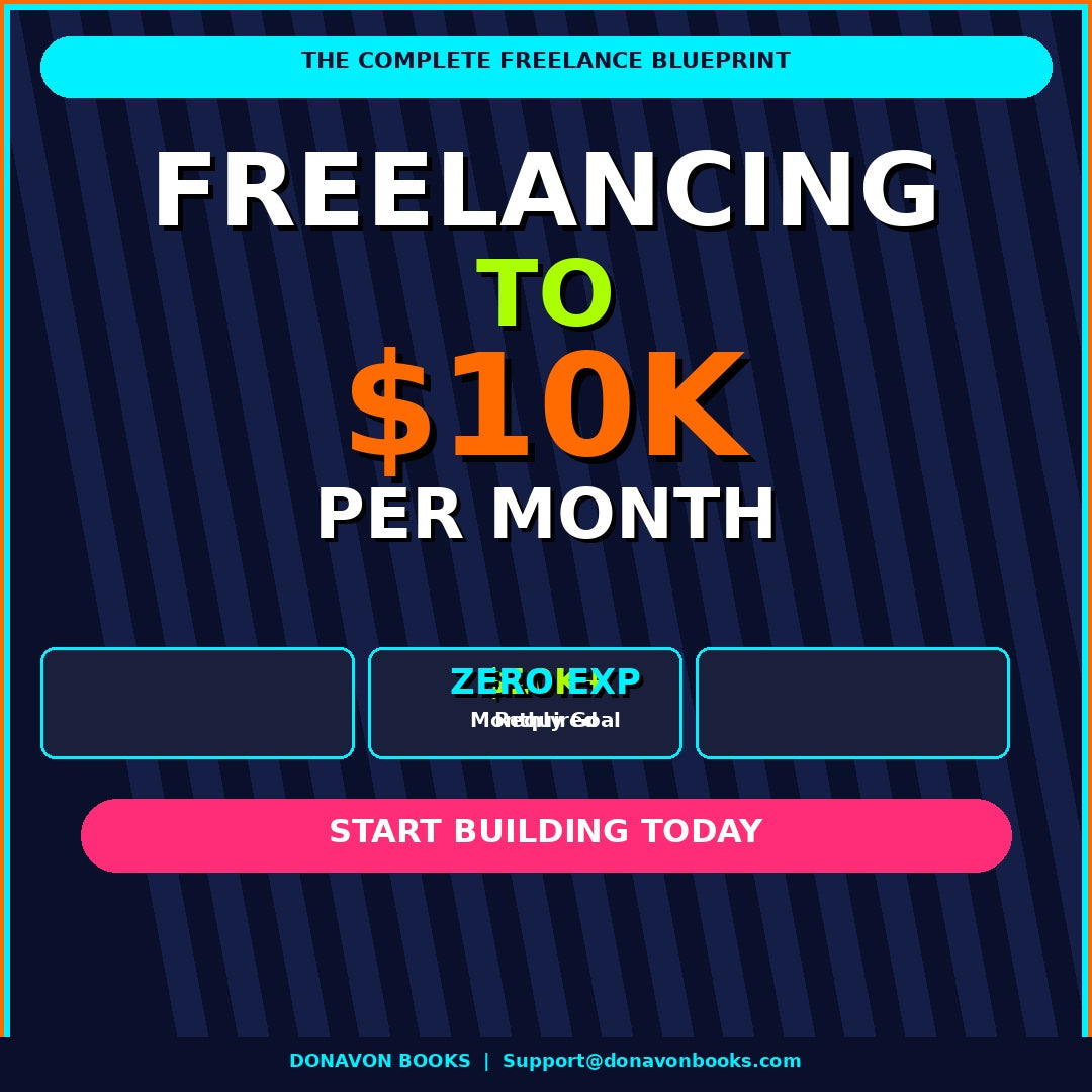 Freelancing To 10K The Complete Guide to Building a High Income Freelance Career