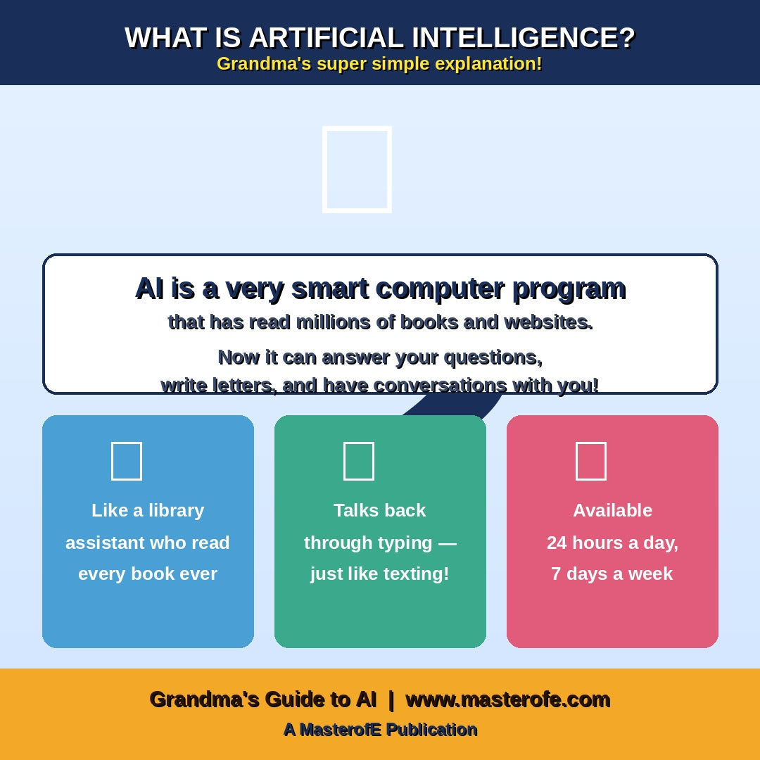 Grandmas Guide to AI The Complete Beginner's Guide to Understanding Artificial Intelligence