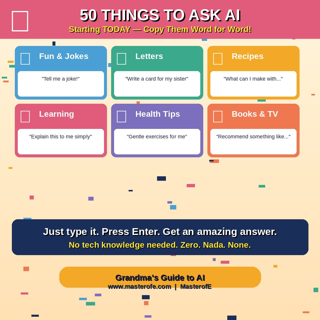 Grandmas Guide to AI The Complete Beginner's Guide to Understanding Artificial Intelligence