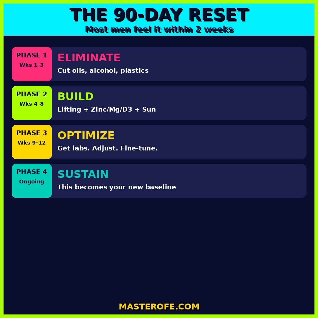 Hormone Reset for Men The Complete Guide to Energy, Vitality, and Healthy Living