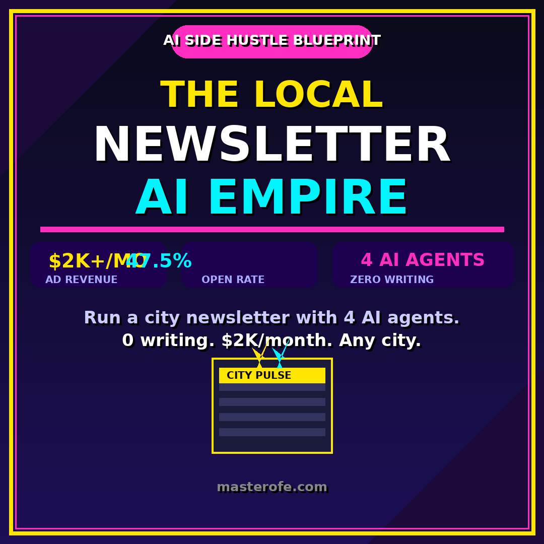 Local Newsletter AI Empire The Complete Guide to Building and Scaling an AI Powered Newsletter Business