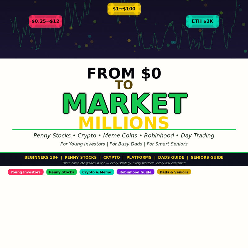 Penny Stock Millionaire – How to Trade Small Stocks & Build Big Wealth from Low-Cap Markets