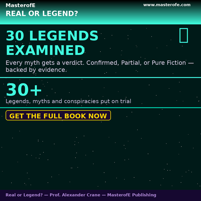 Real or Legend – Uncovering the Truth Behind History, Myths & Unexplained Stories
