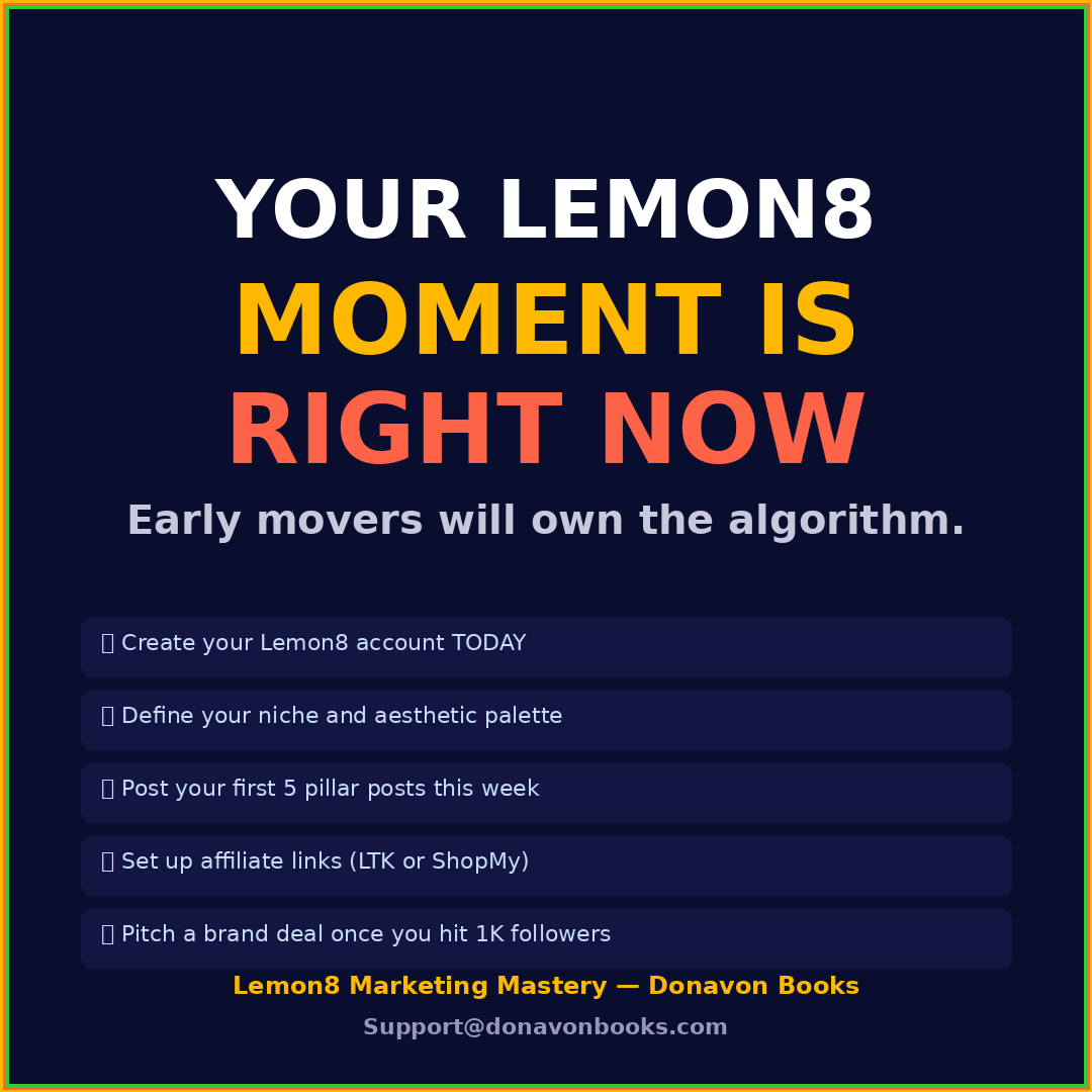 Lemon8 Marketing Mastery The Complete Guide to Growing Your Brand with Lemon8