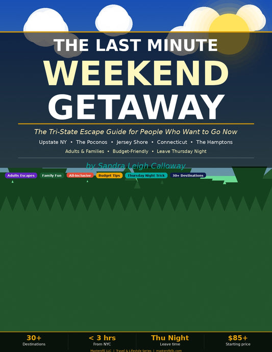 The Last Minute Weekend Getaway – A Guide to Spontaneous Travel, Cheap Trips & Stress-Free Planning