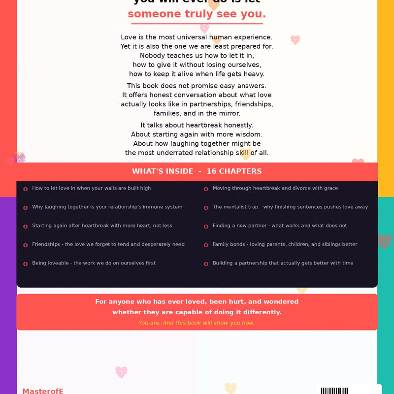 Let Love In – A Guide to Healing, Self-Worth & Building Healthy Relationships