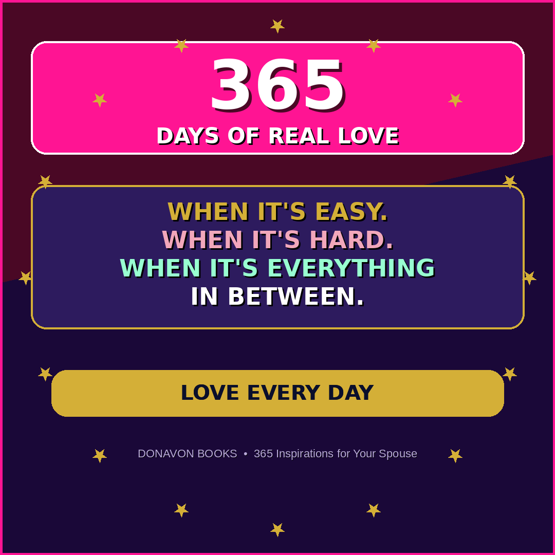 Love Everyday 365 The Complete Guide to Building Stronger Relationships Every Day