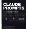 46 Claude Prompts to $100K/Year – AI Prompt Guide for Business & Income Growth | MasterofE