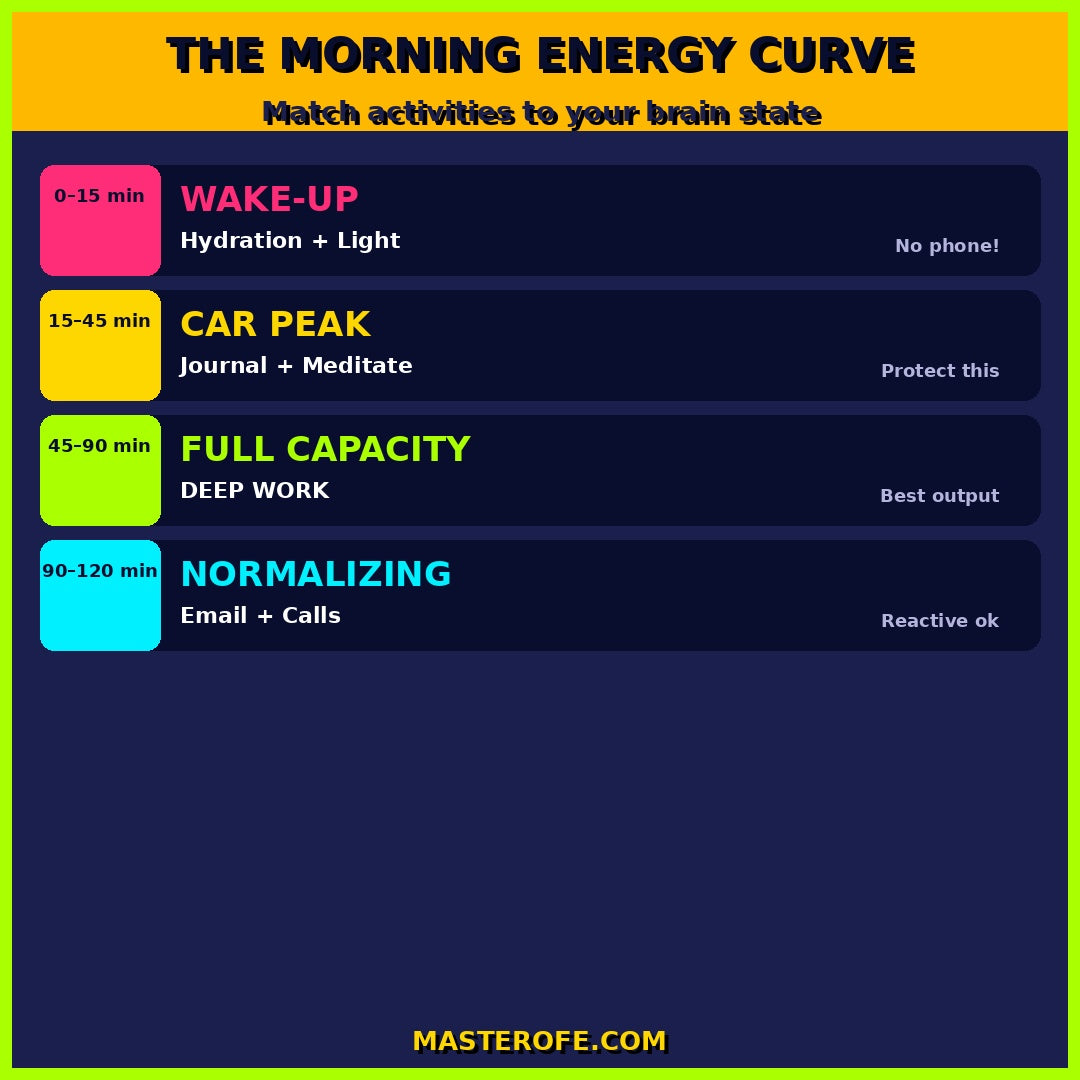 Morning Routine Mastery The Complete Guide to Building Productive Habits and Starting Your Day Strong