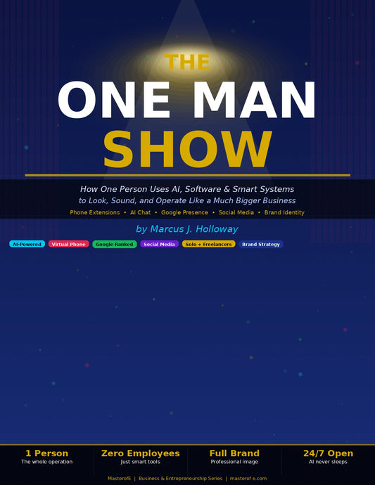 The One Man Show – Build, Run & Scale a Solo Business Like a Full Team