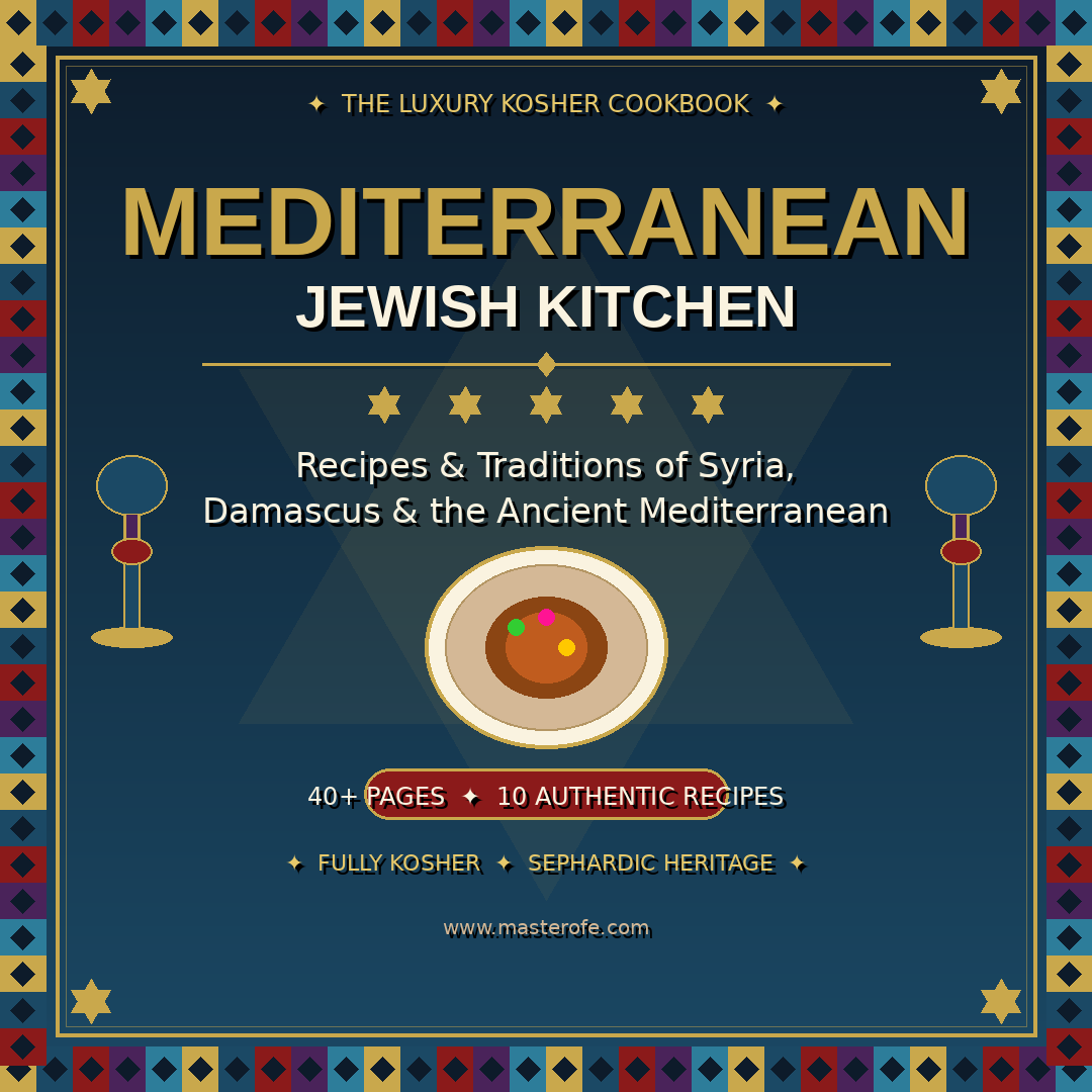 Mediterranean Jewish Kitchen The Complete Guide to Traditional Recipes, Flavors, and Culinary Heritage