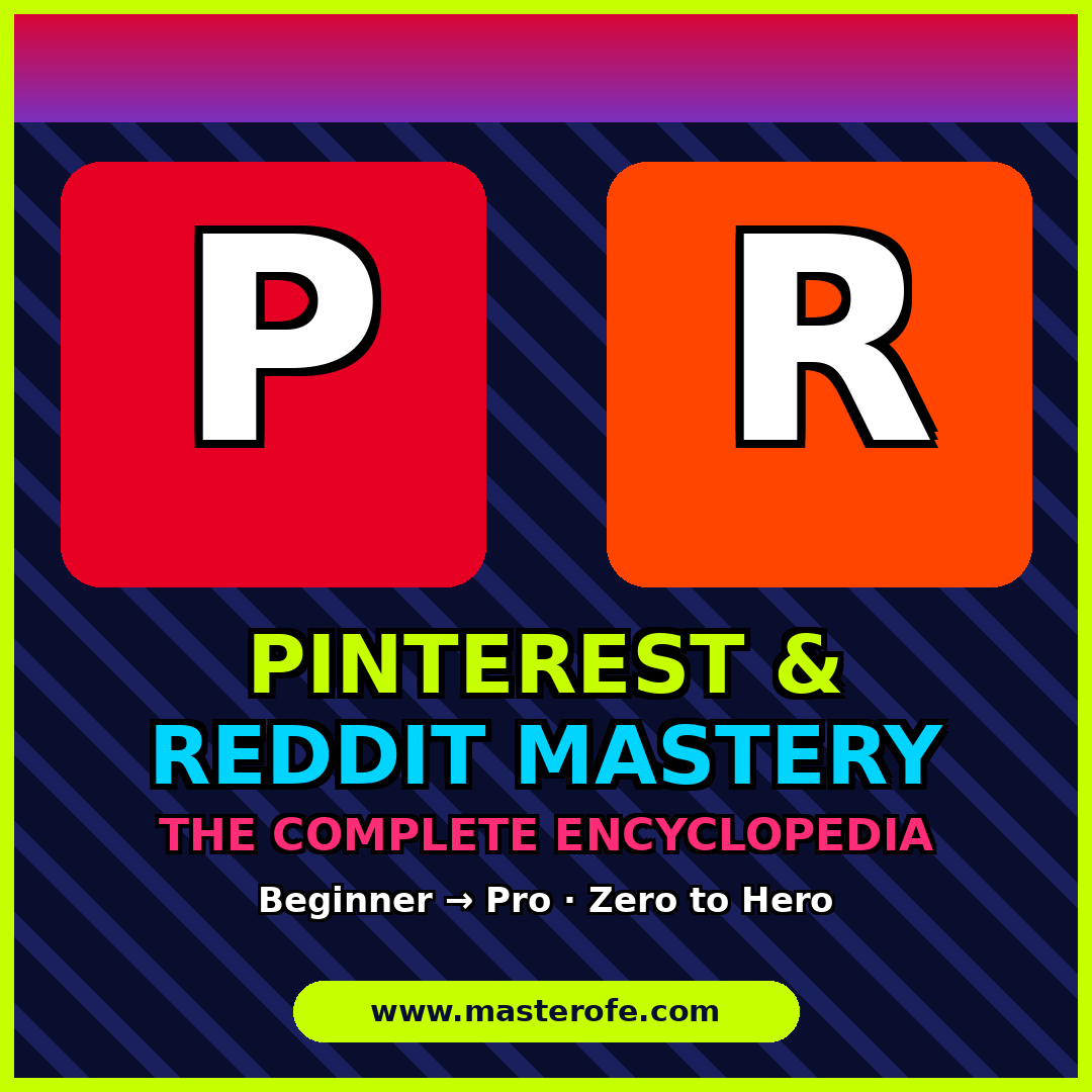 PINTEREST & REDDIT MASTER