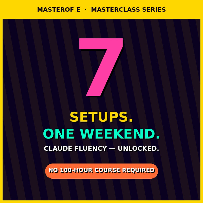 Claude Fluency in 7 Steps – Master AI Prompting & Get Expert-Level Results Fast