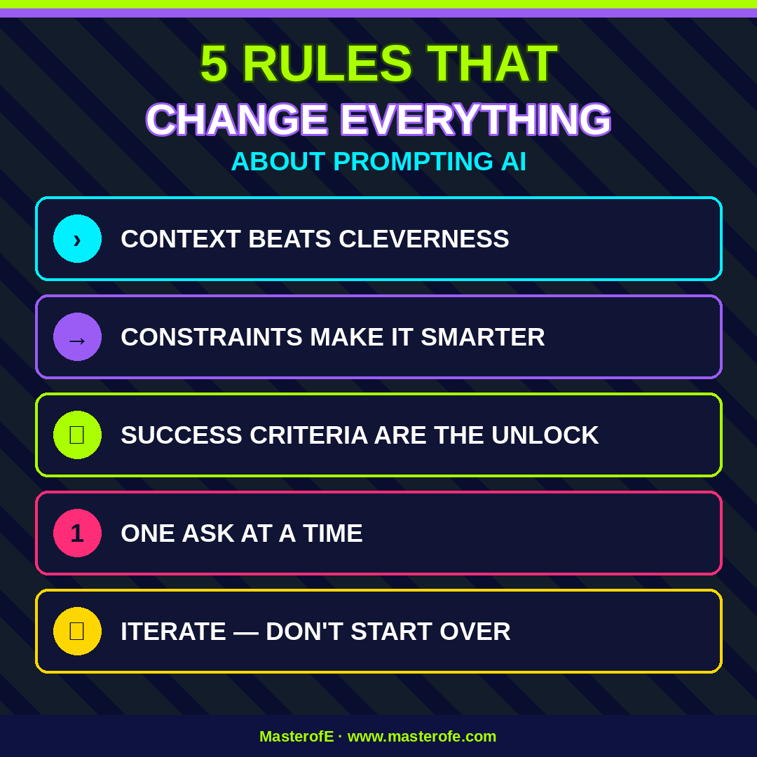PROMPTS THAT RUN YOUR LIFE