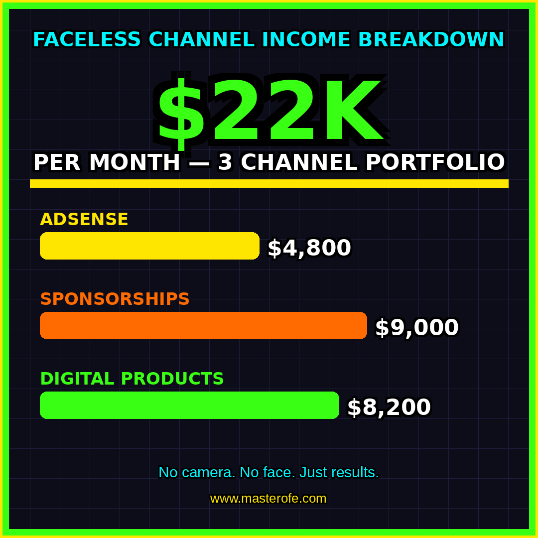 Faceless YouTube The Complete Guide to Building and Growing a Successful YouTube Channel Without Showing Your Face