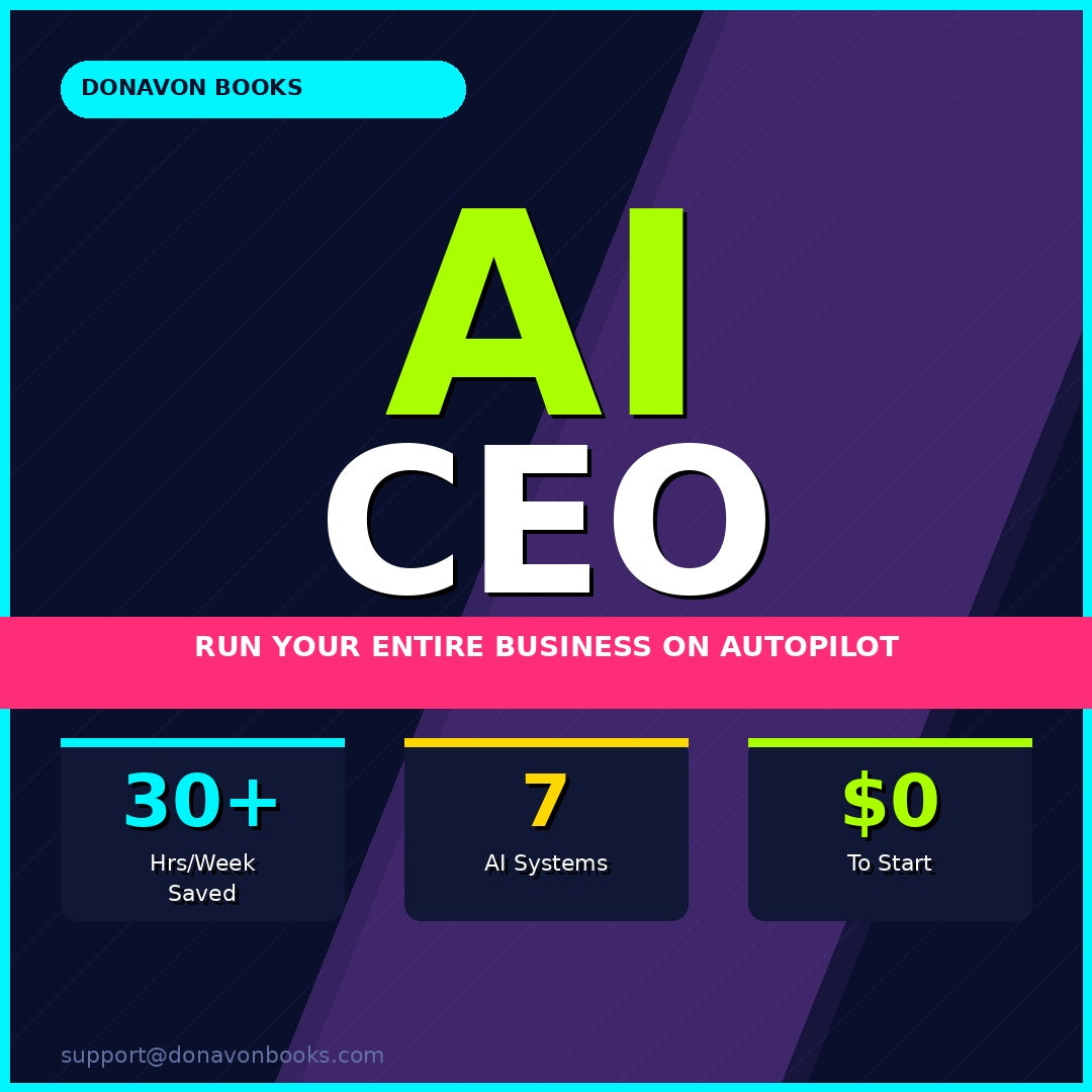 AI CEO Autopilot – Digital eBook  AI Strategies for Business Growth & Automation