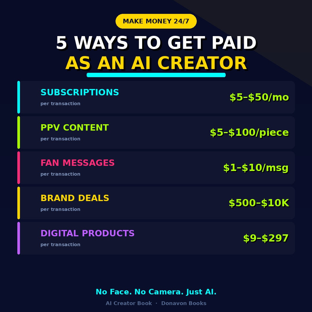 Faceless AI The Complete Guide to Building AI Powered Content and Online Businesses