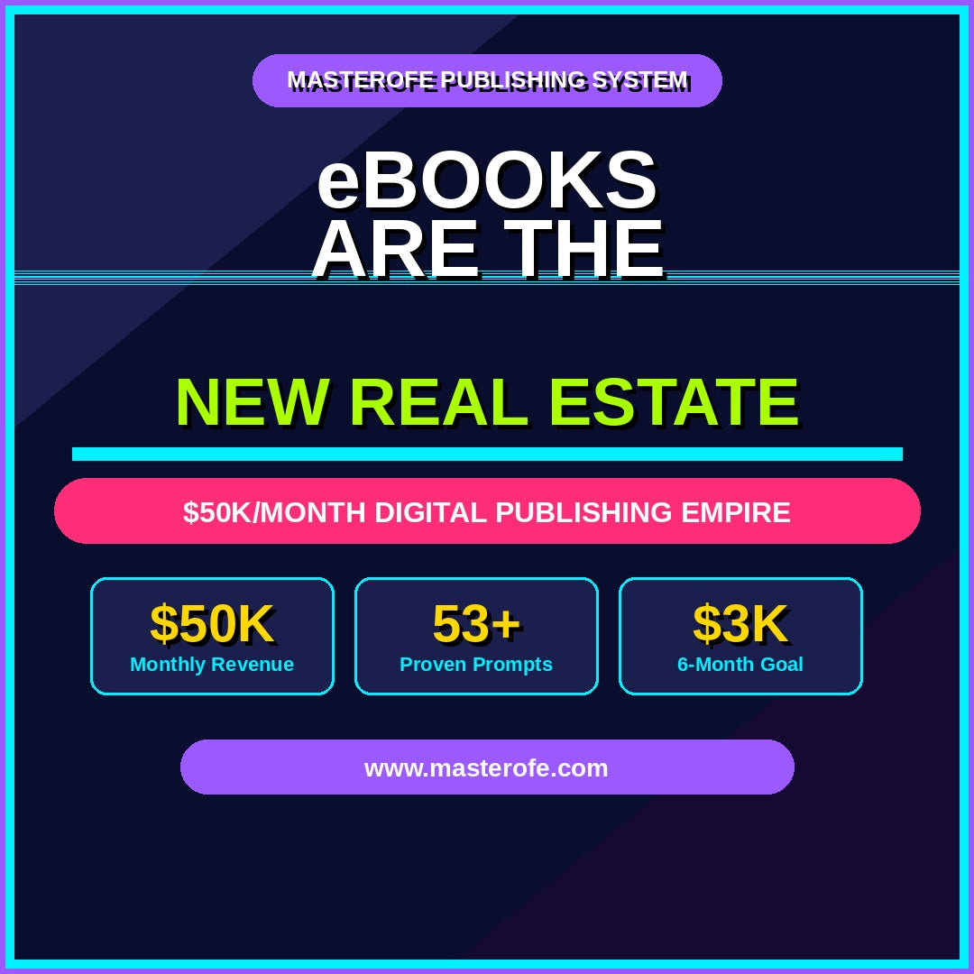 Ebooks Are The New Real Estate The Complete Guide to Building Digital Assets and Online Income
