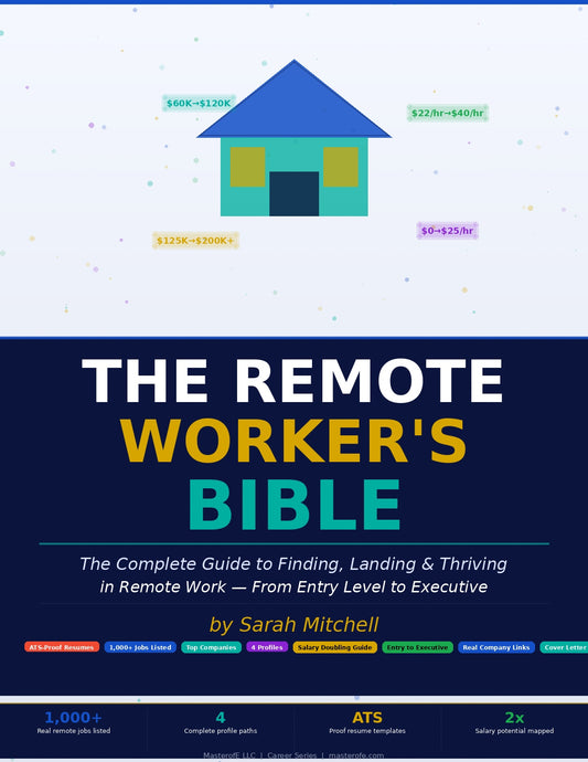 Remote Workers Bible – Complete Guide to Productivity, Freedom & Online Work Success