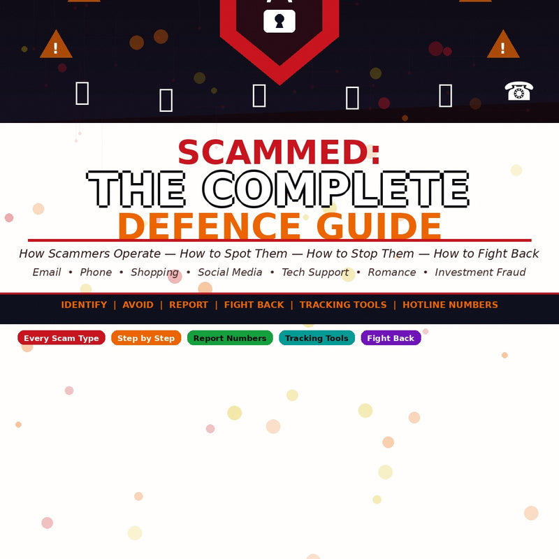 Scams – How Fraud Works, How to Spot It & How to Protect Yourself Online and Offline