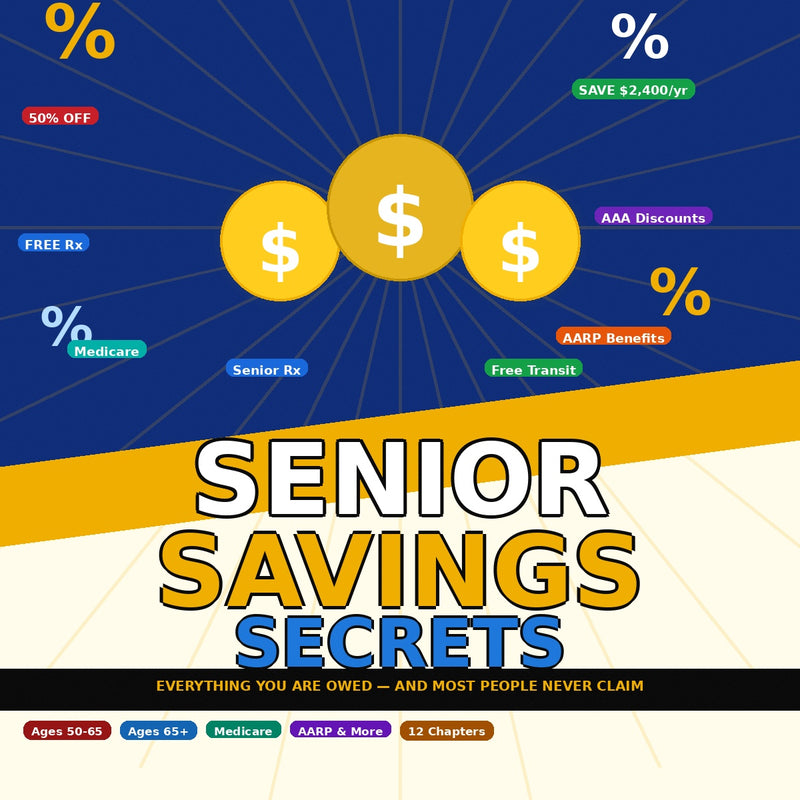 Senior Saving Secrets: The Ultimate Guide to Smart Money Management & Financial Security