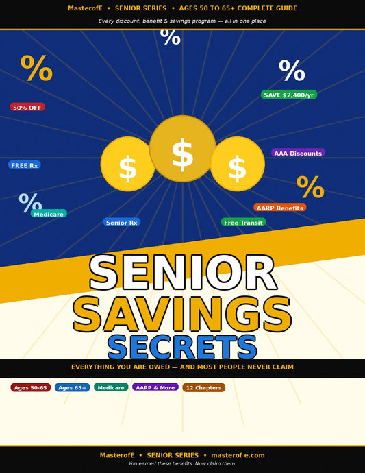 Senior Saving Secrets: The Ultimate Guide to Smart Money Management & Financial Security