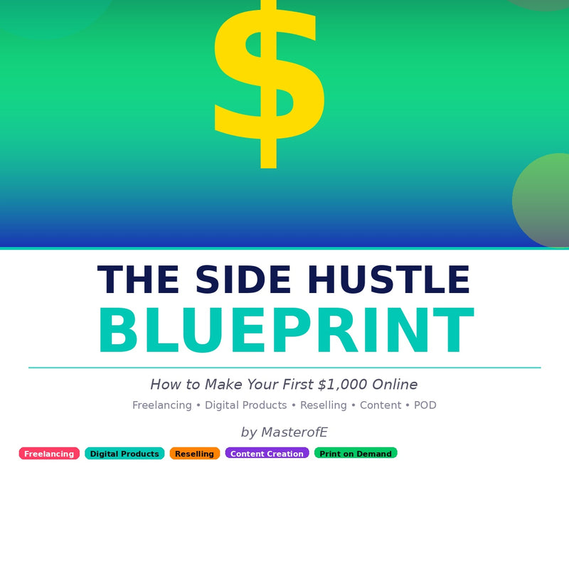 Side Hustle – Start, Build & Grow Extra Income Streams in Your Spare Time