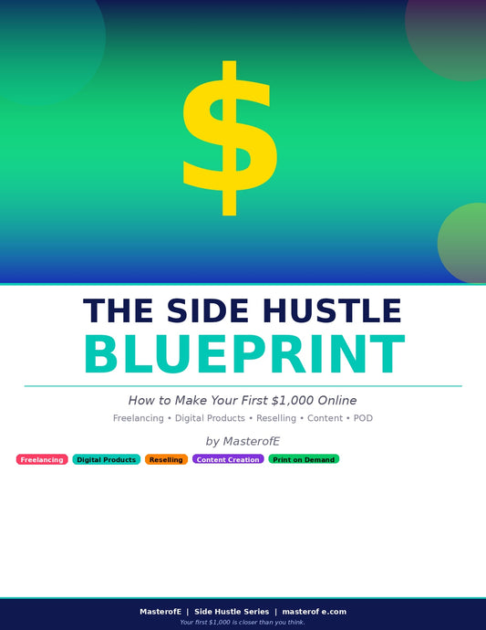 Side Hustle – Start, Build & Grow Extra Income Streams in Your Spare Time