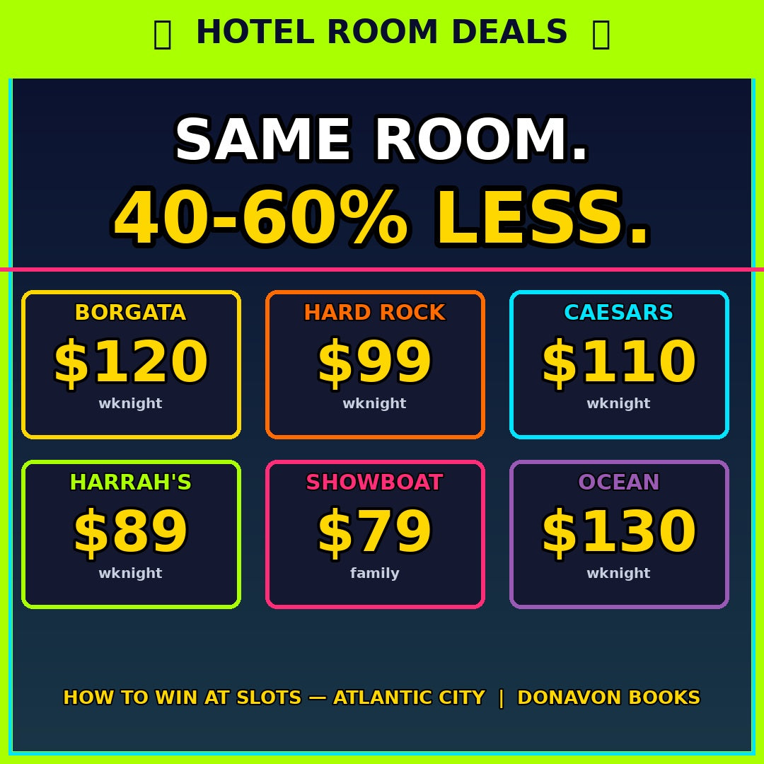 How to Win at Atlantic City Slots The Complete Guide to Slot Machine Strategies and Casino Play