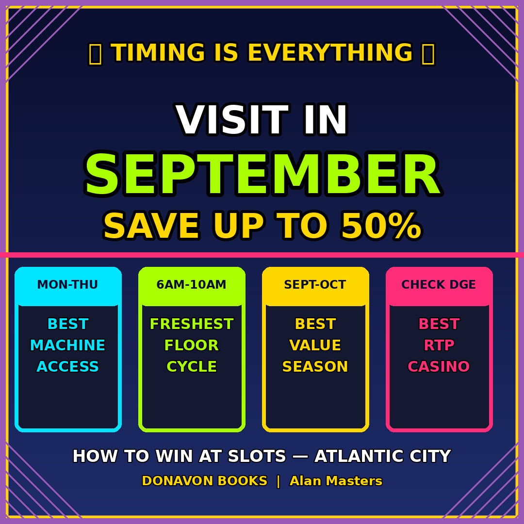 How to Win at Atlantic City Slots The Complete Guide to Slot Machine Strategies and Casino Play