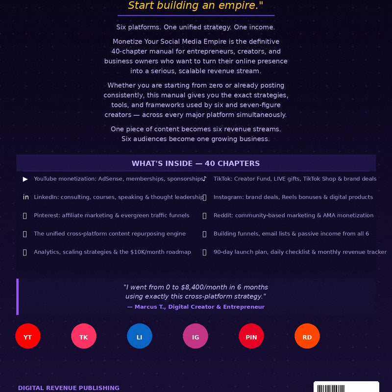 Social Media Empire: The Ultimate Guide to Building Influence, Growth & Online Success