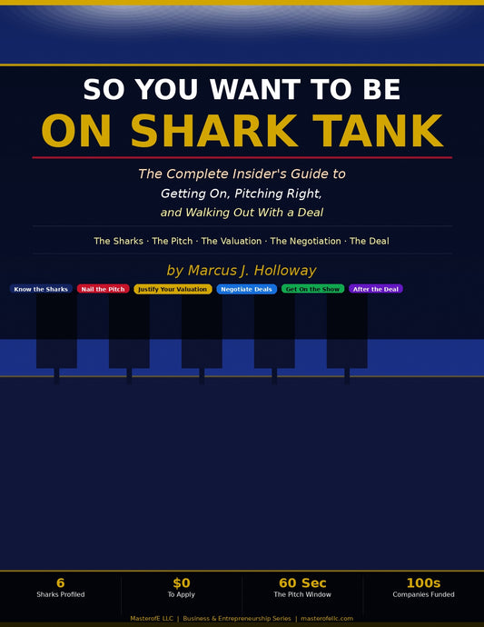 So You Want to Be on Shark Tank – Pitching, Funding & Winning Investor Attention