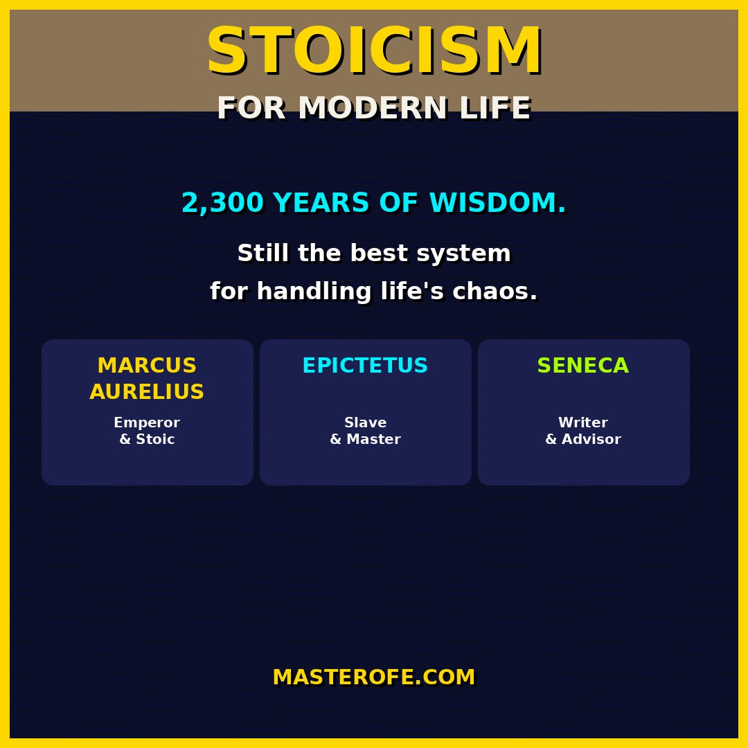STOICISM FOR MODERN LIFE