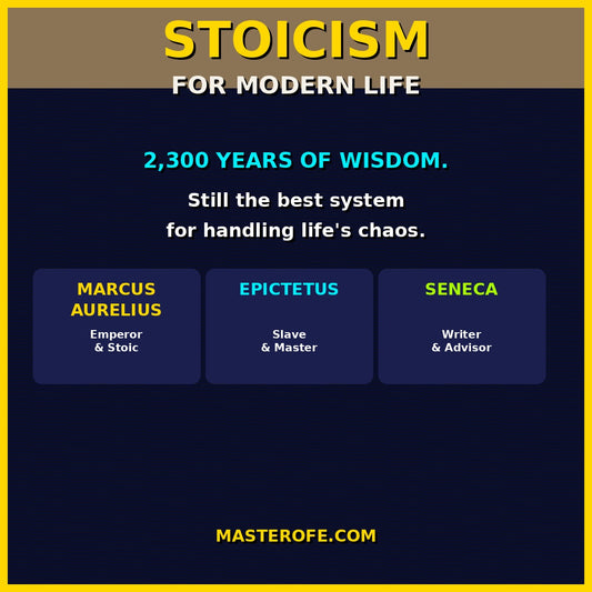 STOICISM FOR MODERN LIFE