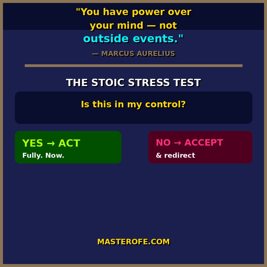 STOICISM FOR MODERN LIFE