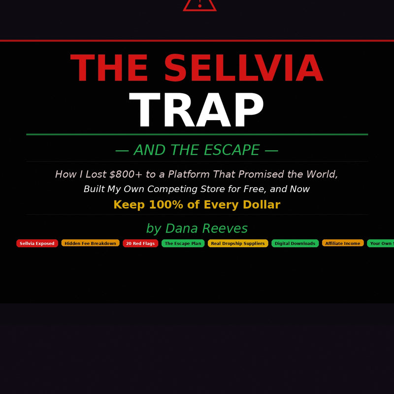 Sellvia Trap & The Escape – The Truth Behind Ecom Platforms & Building Independent Online Stores
