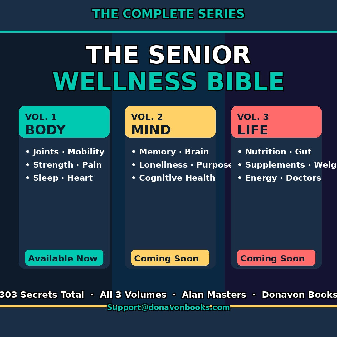 Senior Wellness Bible Volume 1 The Complete Guide to Healthy Aging, Fitness, and Well Being