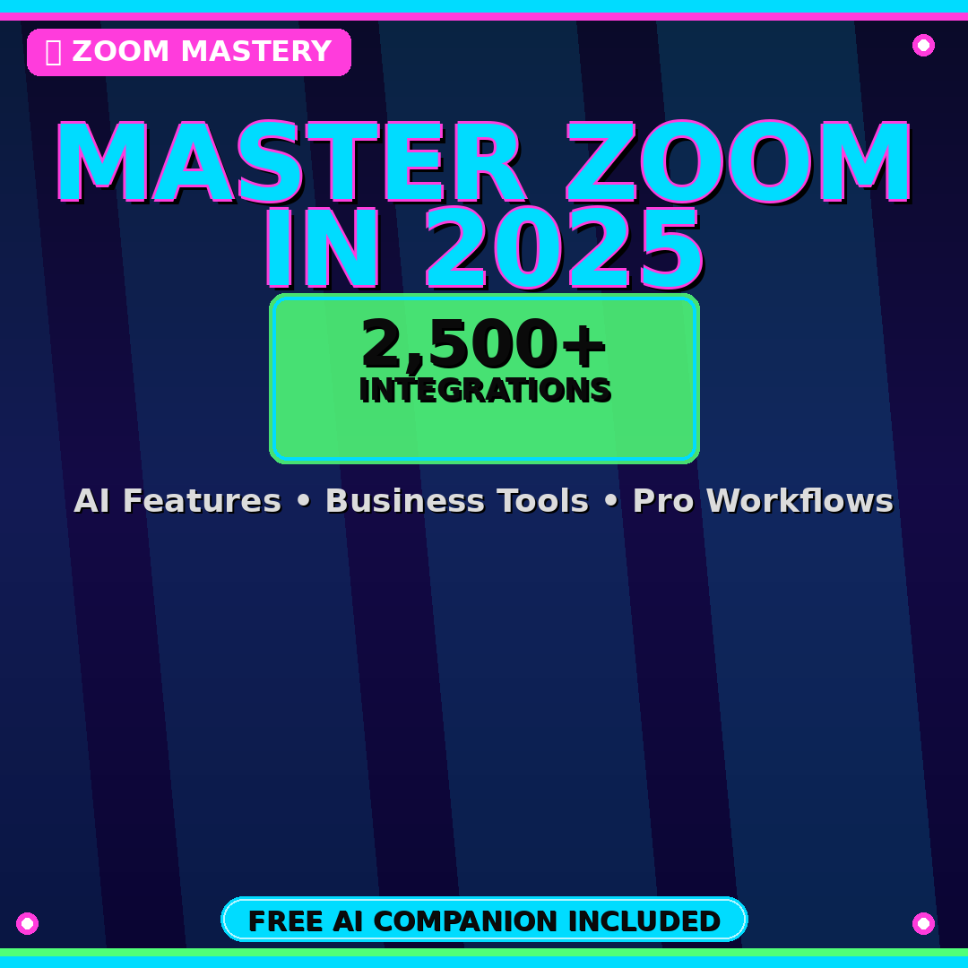 ZOOM MASTERY FOR BUSINESS